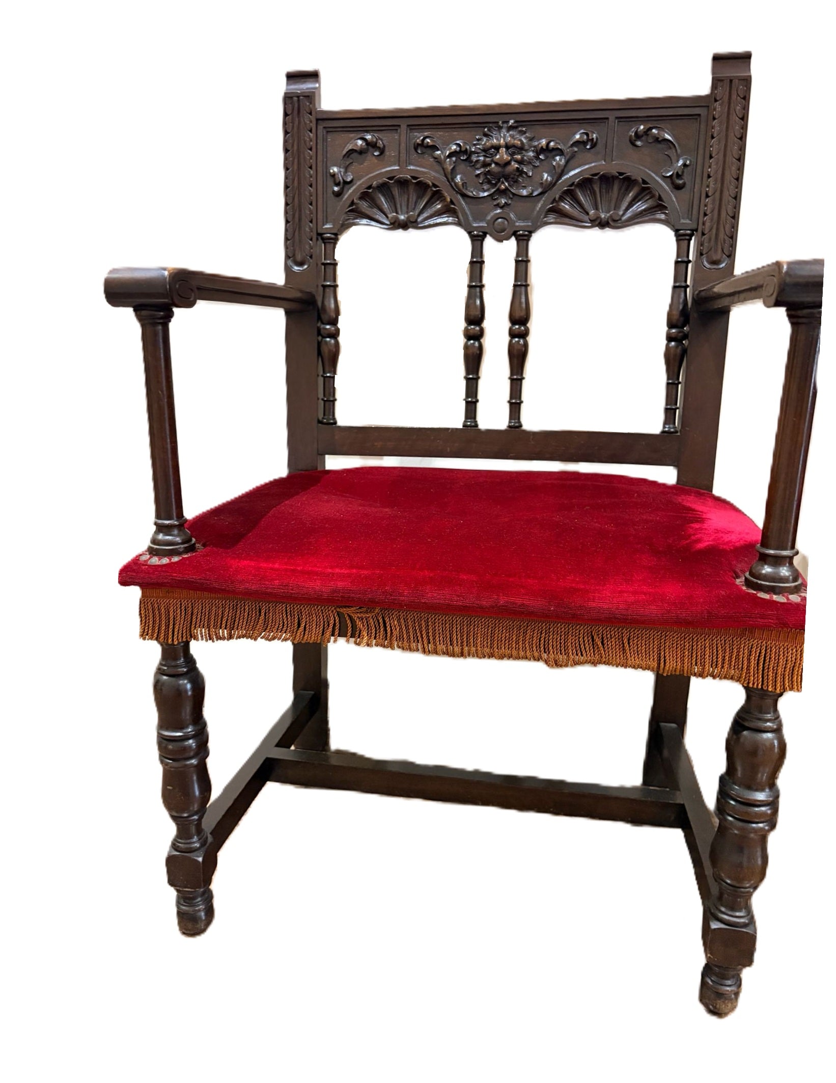 SILLÓN RESPALDO MADERA