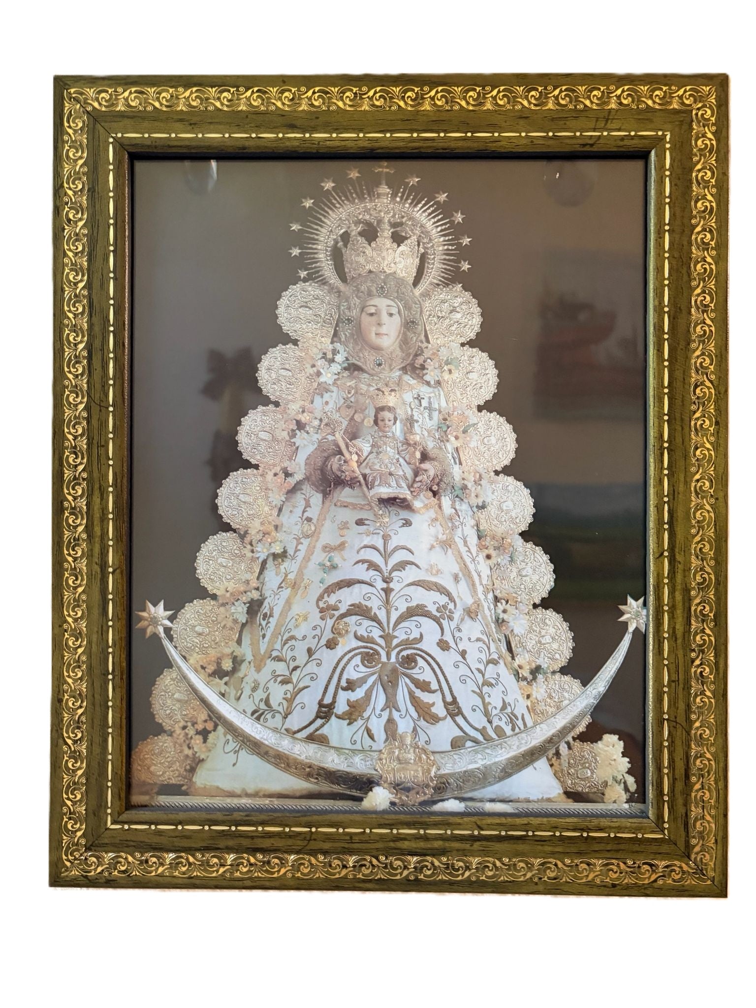 CUADRO LÁMINA VIRGEN