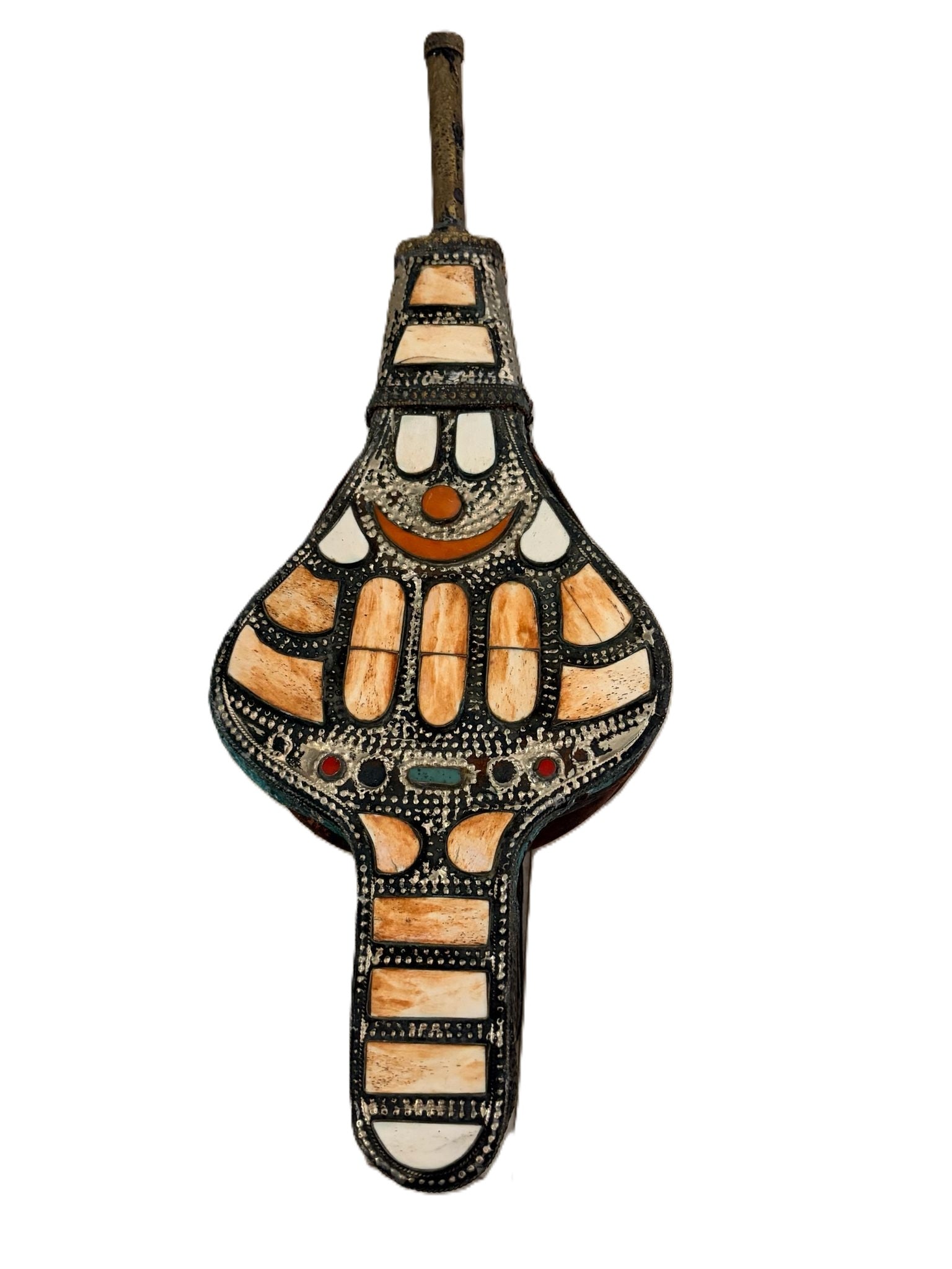 SOPLADOR CHIMENEA CON INCRUSTACIONES