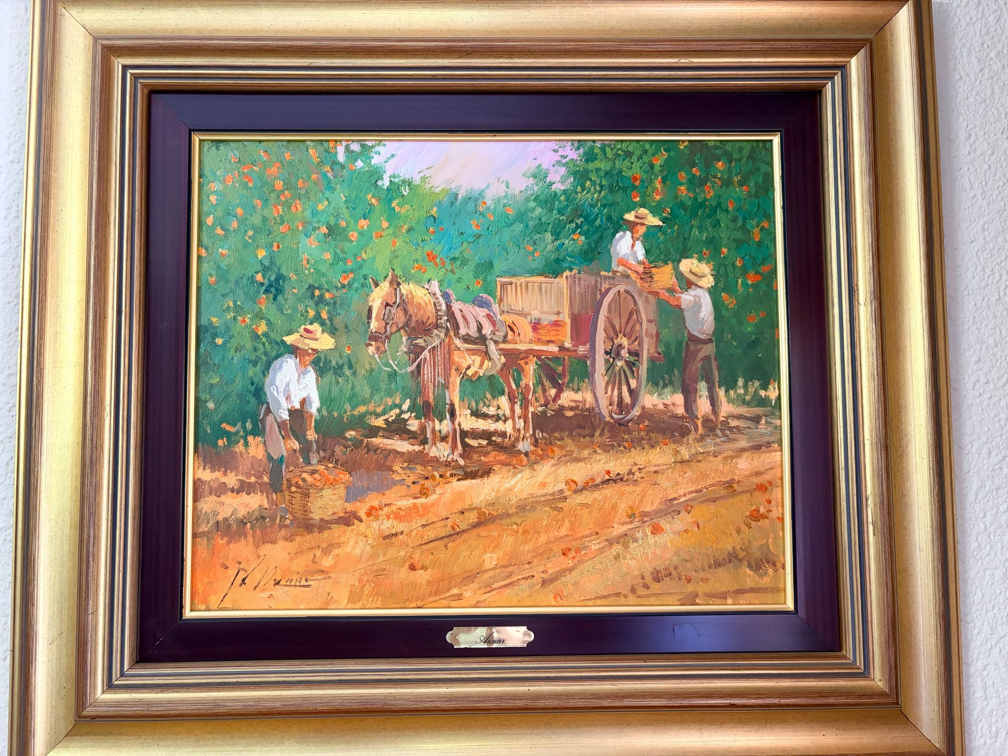 OLEO CARRETA CABALLOS