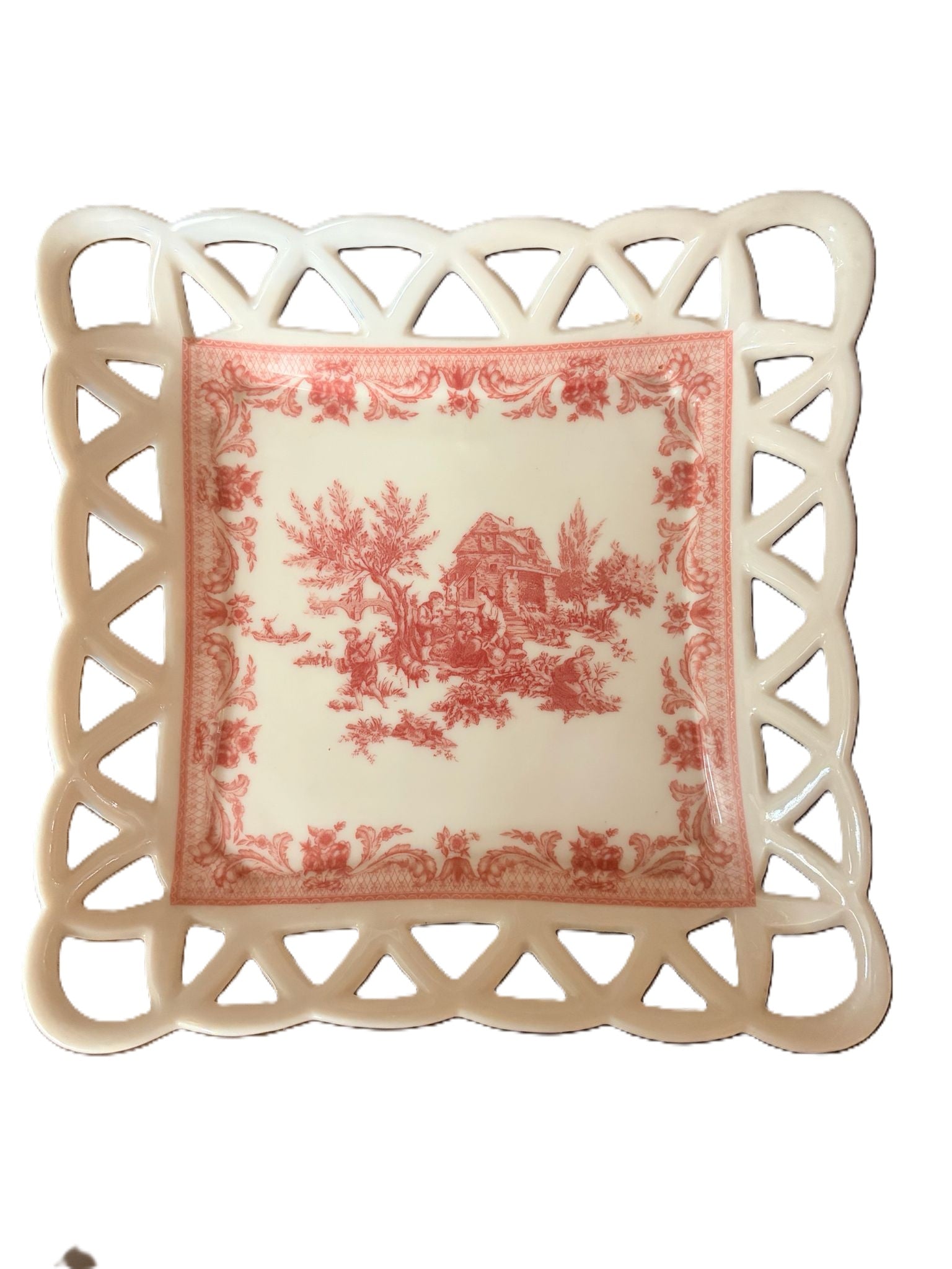 PLATO TOILE DE JOUY