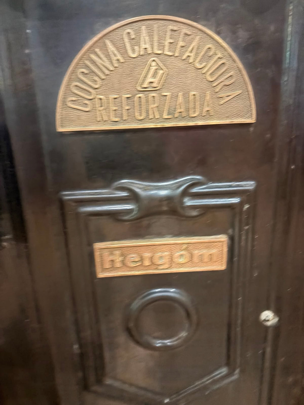 COCINA HERGOM DE LEÑA/CARBÓN