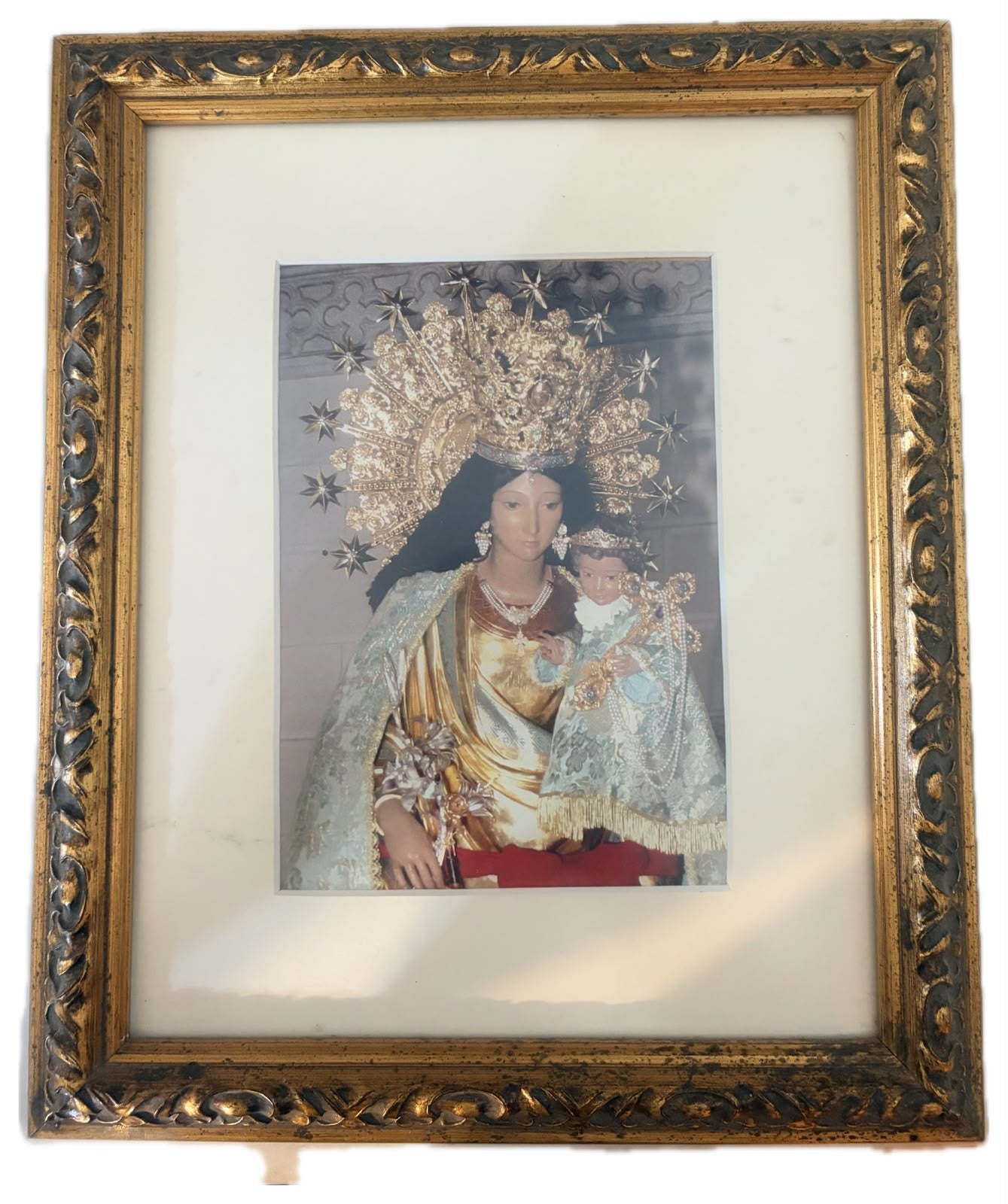 CUADRO LÁMINA VIRGEN