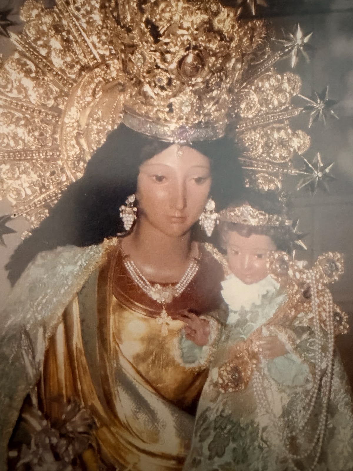 CUADRO LÁMINA VIRGEN