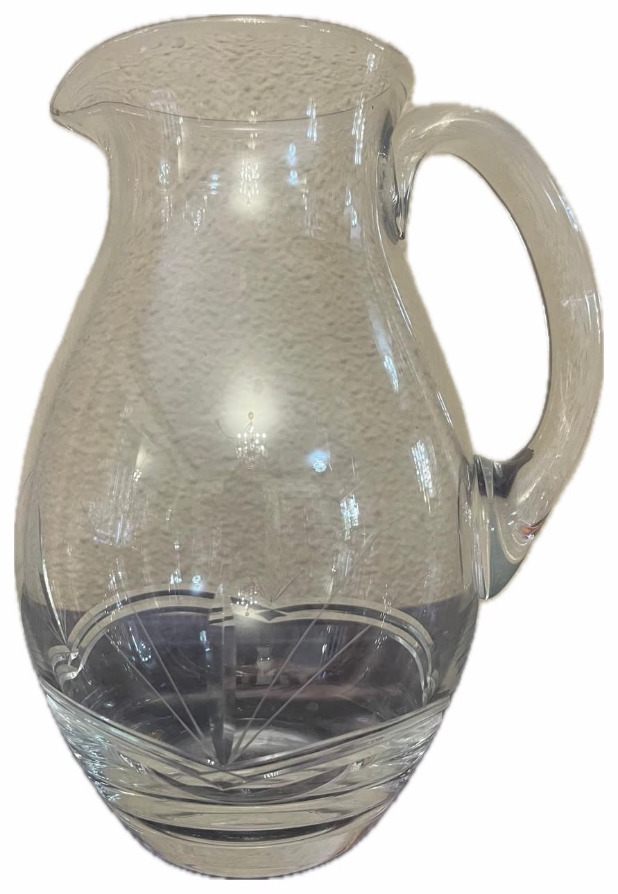 JARRA DE AGUA CRISTAL