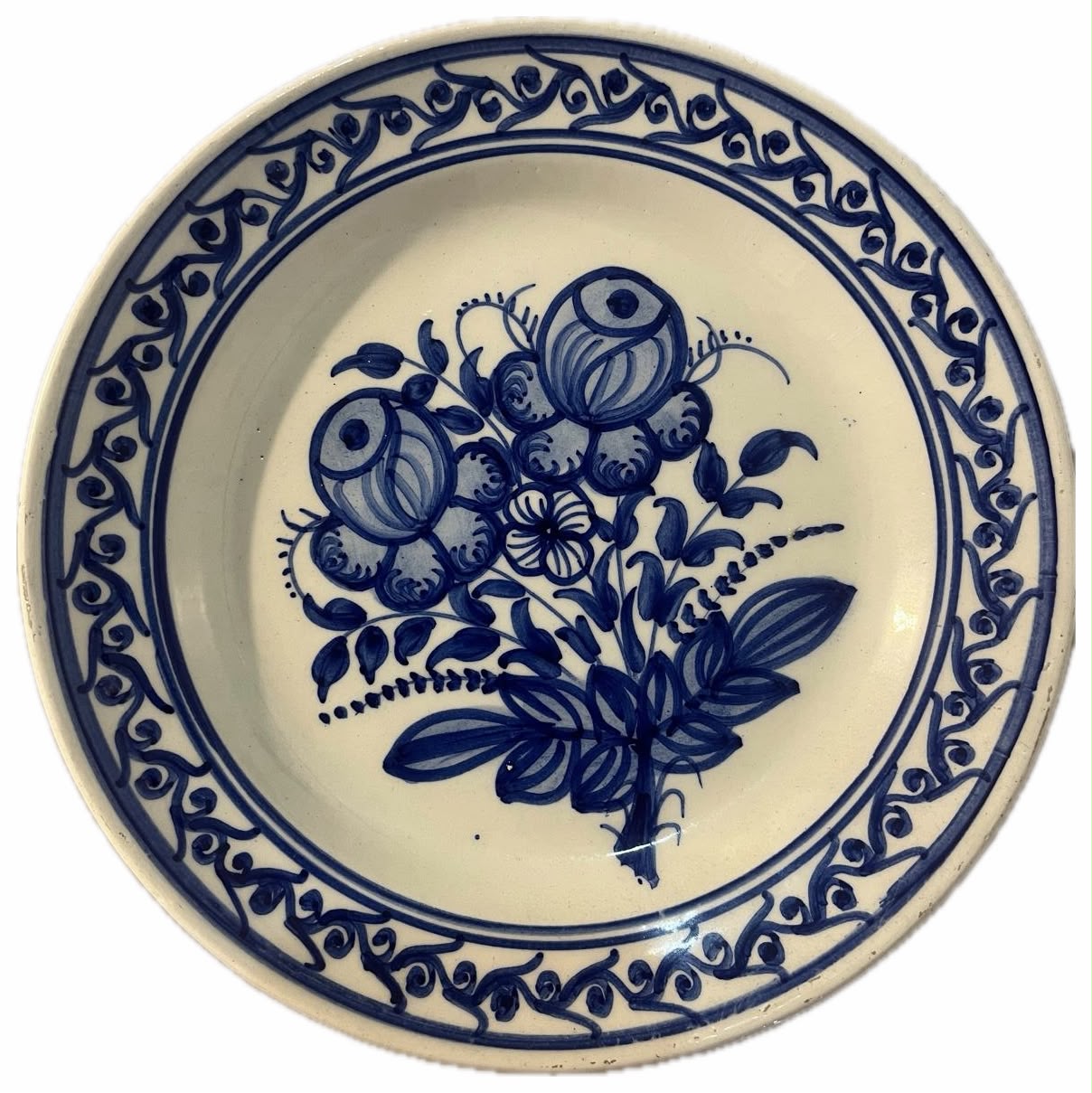 PLATO PEQUEÑO CERÁMICA AZUL