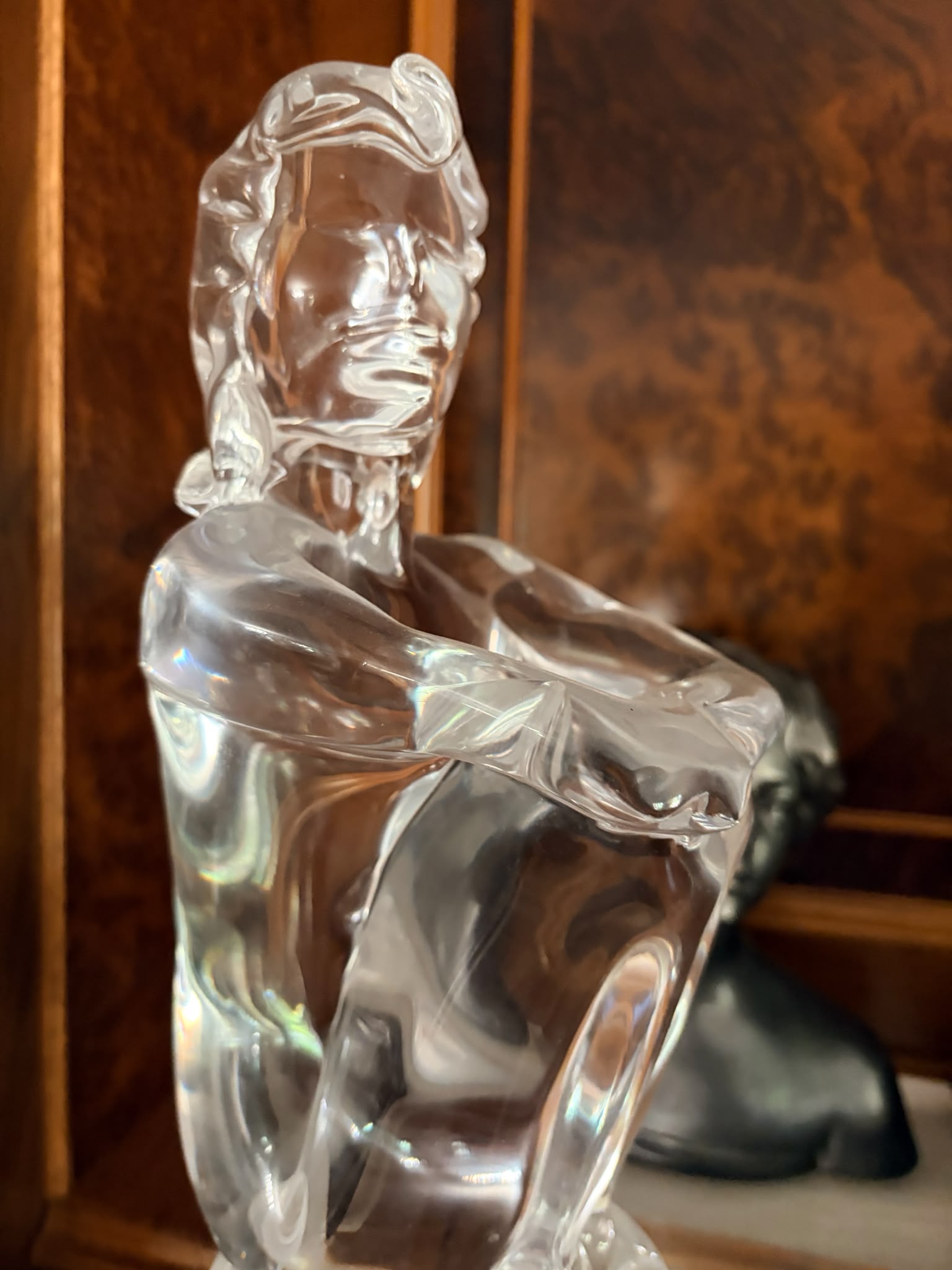 SET 2 FIGURAS DE CRISTAL