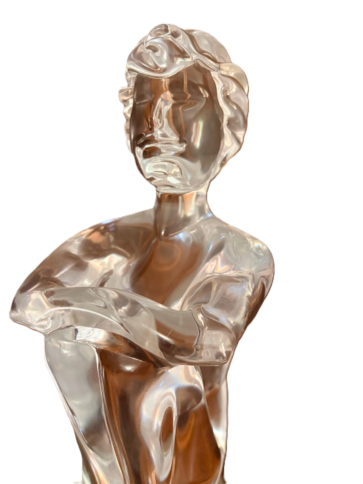SET 2 FIGURAS DE CRISTAL